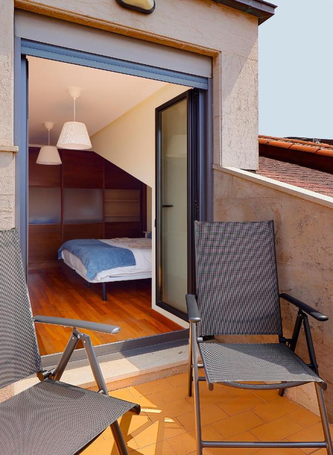 Atico Con Terraza, Vistas Al Mar Y Parking En Playa De S Lorenzo Gijón Exteriör bild